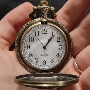 U.S Marine Corps Pocket Watch United States America Veteran Gift Birthday NEW!!!